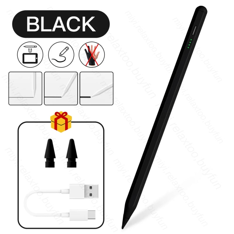 Premium AIeach A33 Stylus for Touchscreens, iPad/Pro/Air/Mini: 10/9/8/7/6/5/4/3 Series:, Apple Pen, Android & iOS Tablet Pen with Power Display | Limited Edition