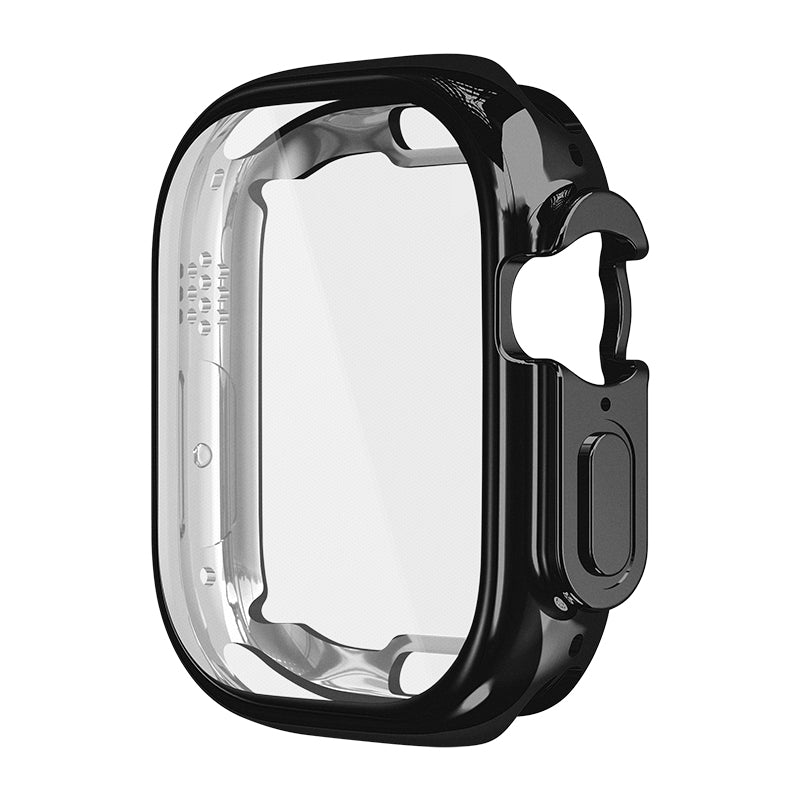 Premium Smart Devil 2er-Set Vollkleber-Softfilm für Apple iWatch 10/9/8/7/6/5/4/3/2/1 & Ultra 2/1, SE: 2024, 2023, 2022, 2021, 2020, 2019, 2018, 2017, 2016, 41mm/45mm, 44mm/40mm | HD-Displayschutz, Einfache Installation