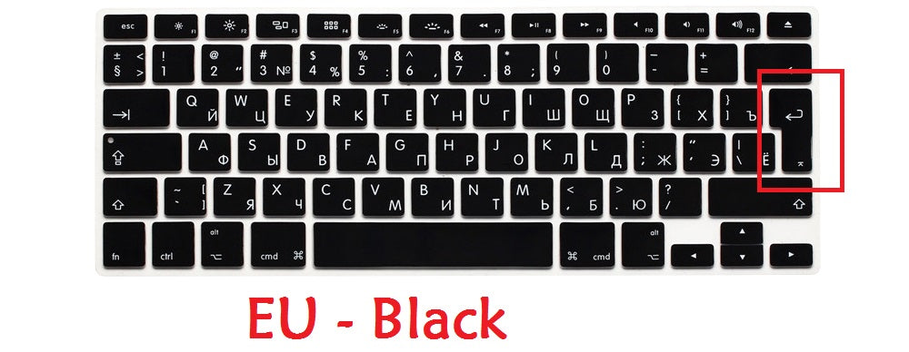 Premium Tastaturschutz-Skin für Macbook Air/Pro/M3/M2/M1: 16,14,13-inch | 2024/2023/2022/2020 Series  Hochwertige Tastatur-Abdeckung