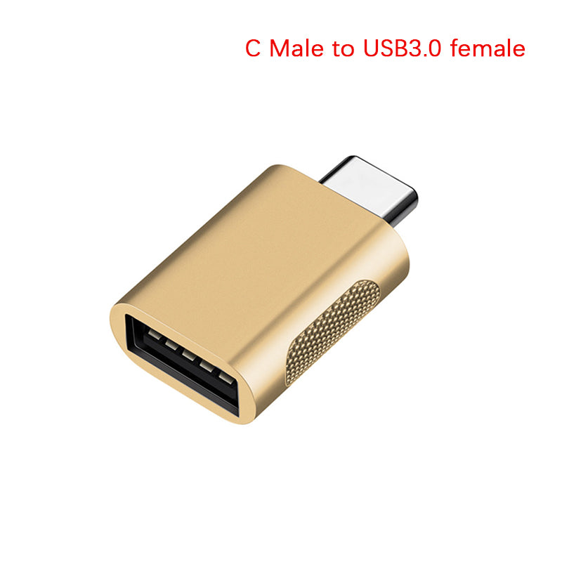 Premium USB-C zu USB 3.0 Adapter, USB Typ-C Buchse USB Stecker für Macbook Air/Pro/M3/M2/M1: 16,14,13-inch | 2024/2023/2022/2020 Series  Laptop, iPad Pro, iPhone und Typ-C Geräte – Datenübertragung