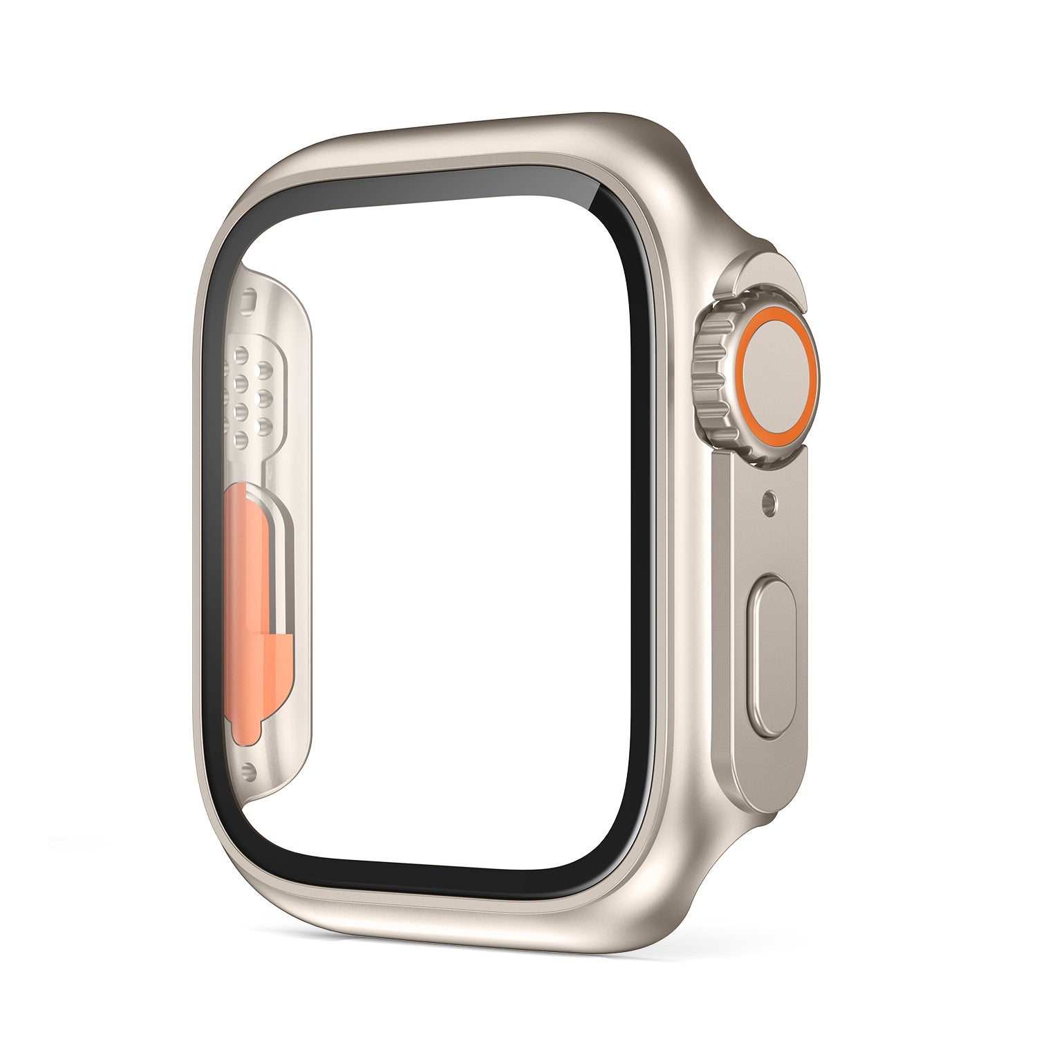 Premium Displayschutzfolie & Cover Hülle für Apple Watch 44mm 45mm 40mm 41mm - Robustes PC-Front & Rückseitenstoßstangengehäuse für iWatch Serie 10/9/8/7/6/5/4/3/2/1 & Ultra 2/1, SE: 2024, 2023, 2022, 2021, 2020, 2019, 2018, 2017, 2016,