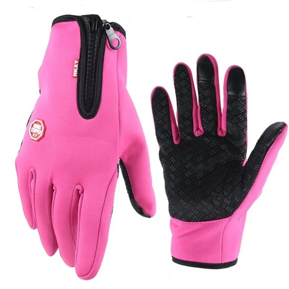 Premium Touchscreen-Warme Handschuhe: Outdoor, Radfahren, Motorrad, Sport, Fitness - Wasserdicht, Winddicht, Rutschfest - Winter Ski-Handschuhe - Phone Heaven Zone