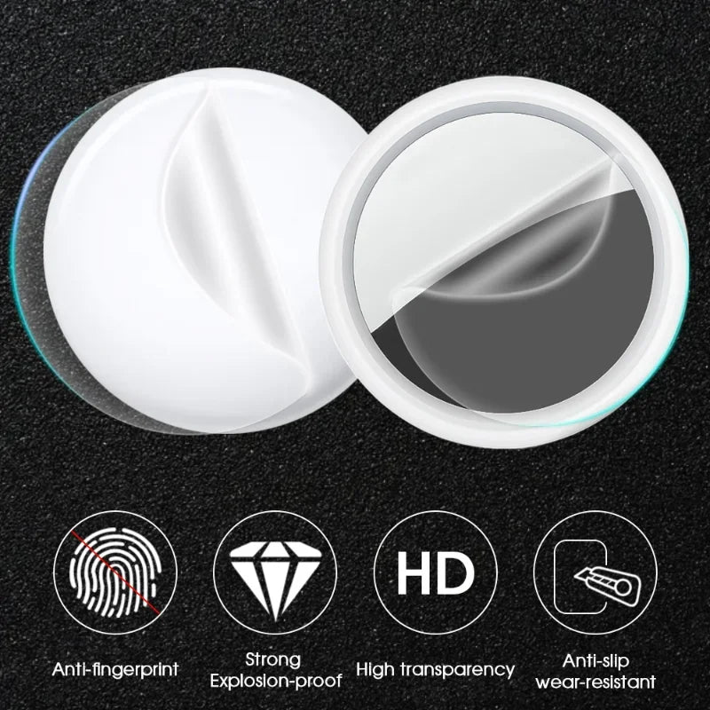 Premium Hydrogel Schutzfolie für Apple AirTag: Universal für Portemonnaie, Taschen, Geldbörsen, Pet Dog Tracker | Transparent