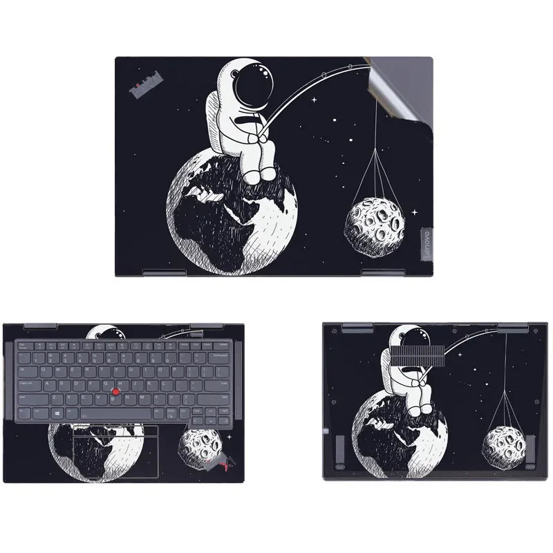 Limited Edition Astronaut Design Laptop Hülle | Case für MacBook Air/Pro/M3/M2/M1: 16,14,13-inch | 2024/2023/2022/2020 Series - Cover für Touch Bar Macs