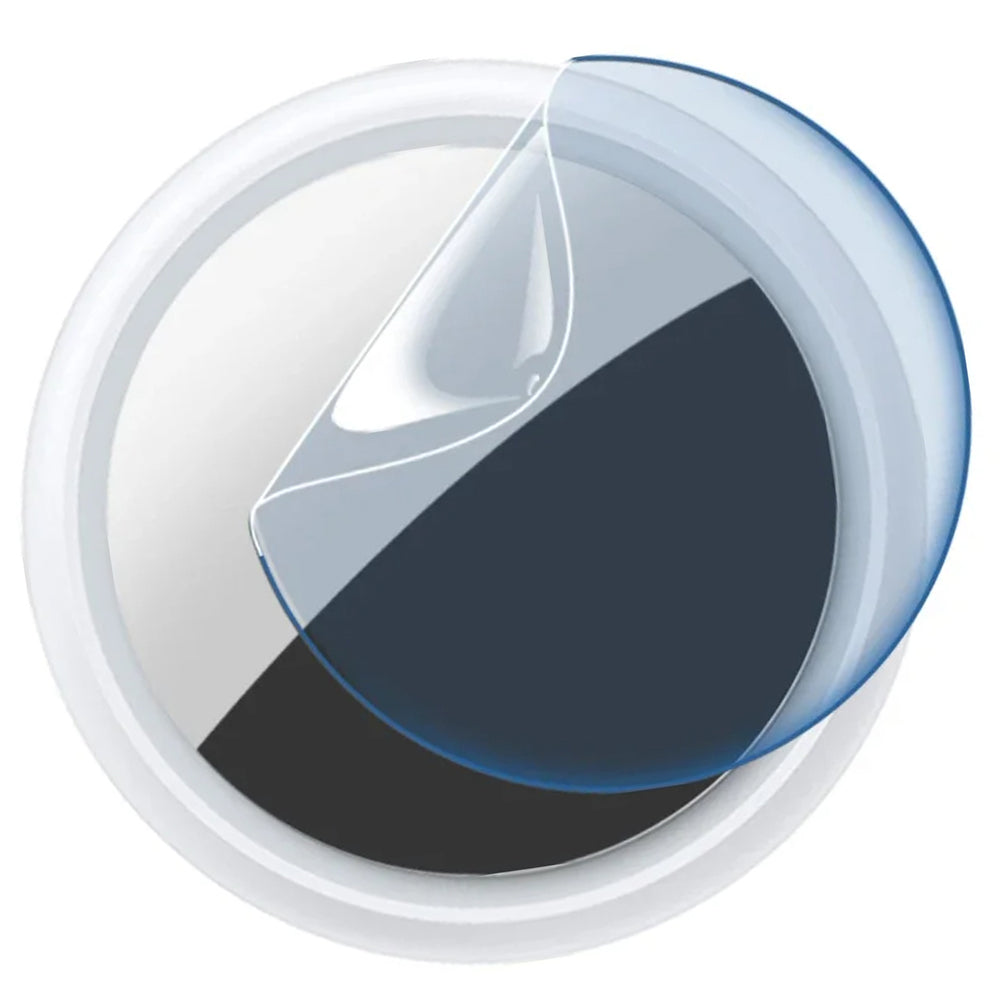 Premium Hydrogel Schutzfolie für Apple AirTag: Universal für Portemonnaie, Taschen, Geldbörsen, Pet Dog Tracker | Transparent