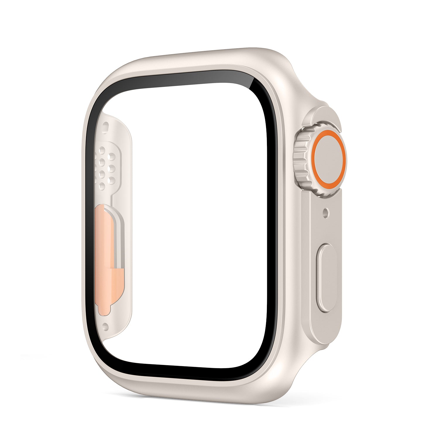 Premium Displayschutzfolie & Cover Hülle für Apple Watch 44mm 45mm 40mm 41mm - Robustes PC-Front & Rückseitenstoßstangengehäuse für iWatch Serie 10/9/8/7/6/5/4/3/2/1 & Ultra 2/1, SE: 2024, 2023, 2022, 2021, 2020, 2019, 2018, 2017, 2016,