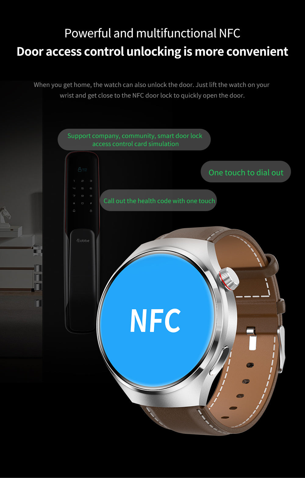 Neu für Hochwertiges GT4 Pro Smartwatch Männer: IP68 NFC GPS Tracker, AMOLED 360*360 HD Bildschirm, Herzfrequenz,