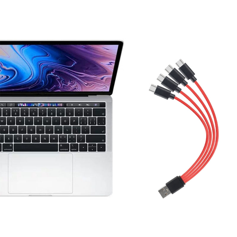 4-in-2 Premium USB-Lade-Datenkabel für Smartphones, Apple iPhone, Samsung, iOS & Android | iWatch Typ-C Schnell-Ladekabel von hoher Qualität