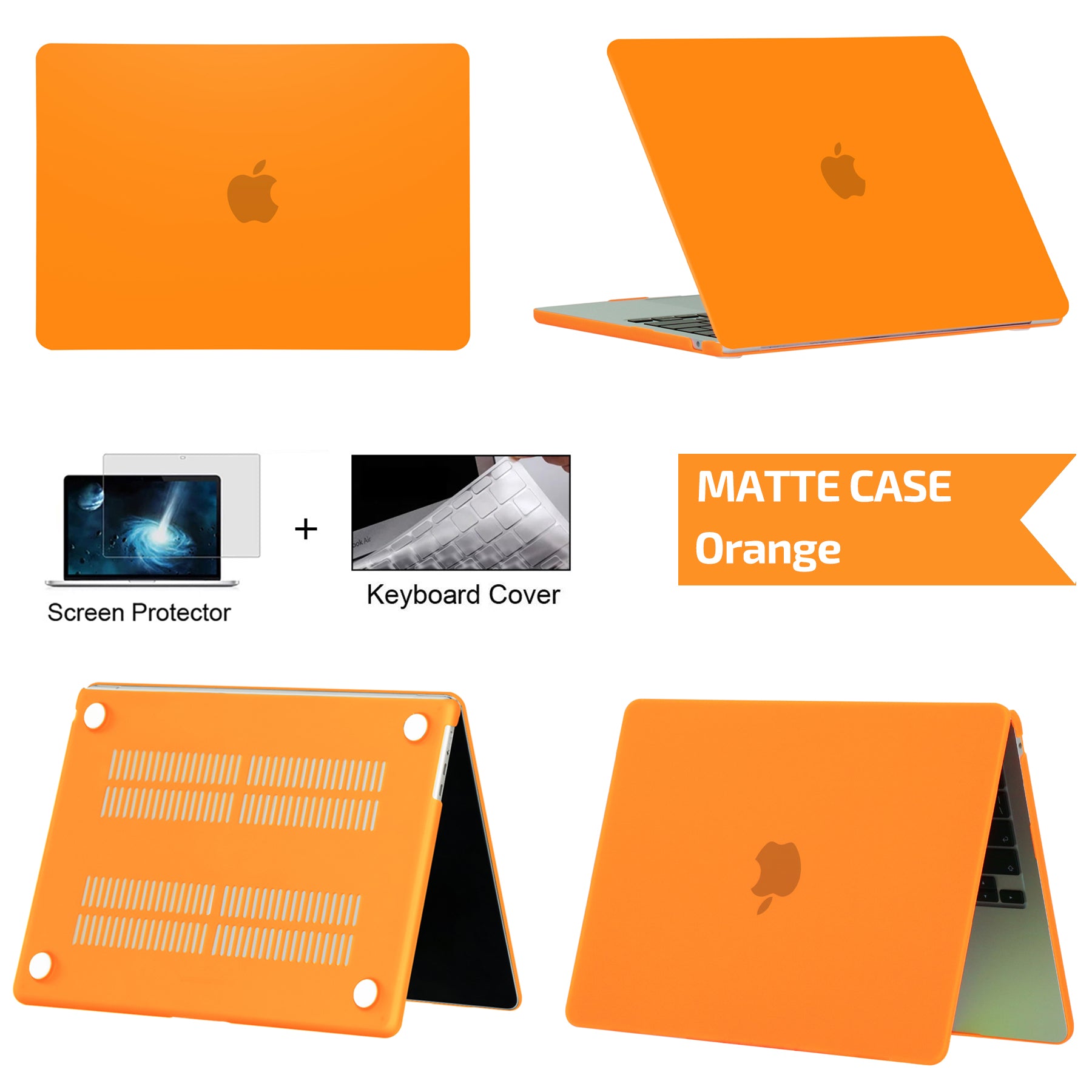 Hochwertige Ultra Dünne Hartschalen Case - Laptophülle für MacBook Air/Pro/M3/M2/M1: 16,14,13-inch | 2024/2023/2022/2020 Series – Premium Cover