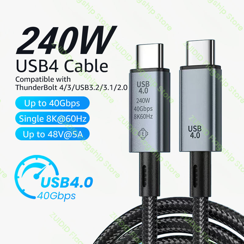 Premium Essager USB Typ C zu USB C Kabel 100W/5A PD Schnelllade-Ladegerät Draht für Smartphones, Apple iPhone, Samsung, iOS & Android MacBook Xiaomi 2M Typ-C USBC Kabel