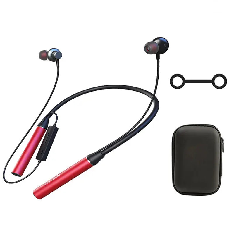 Hochwertige Bluetooth Kopfhörer: Bass, 180 Std. Ausdauer, Mikrofon, Stereo Neckband, Sport-Headset, TF-Karte | Kompatibel mit