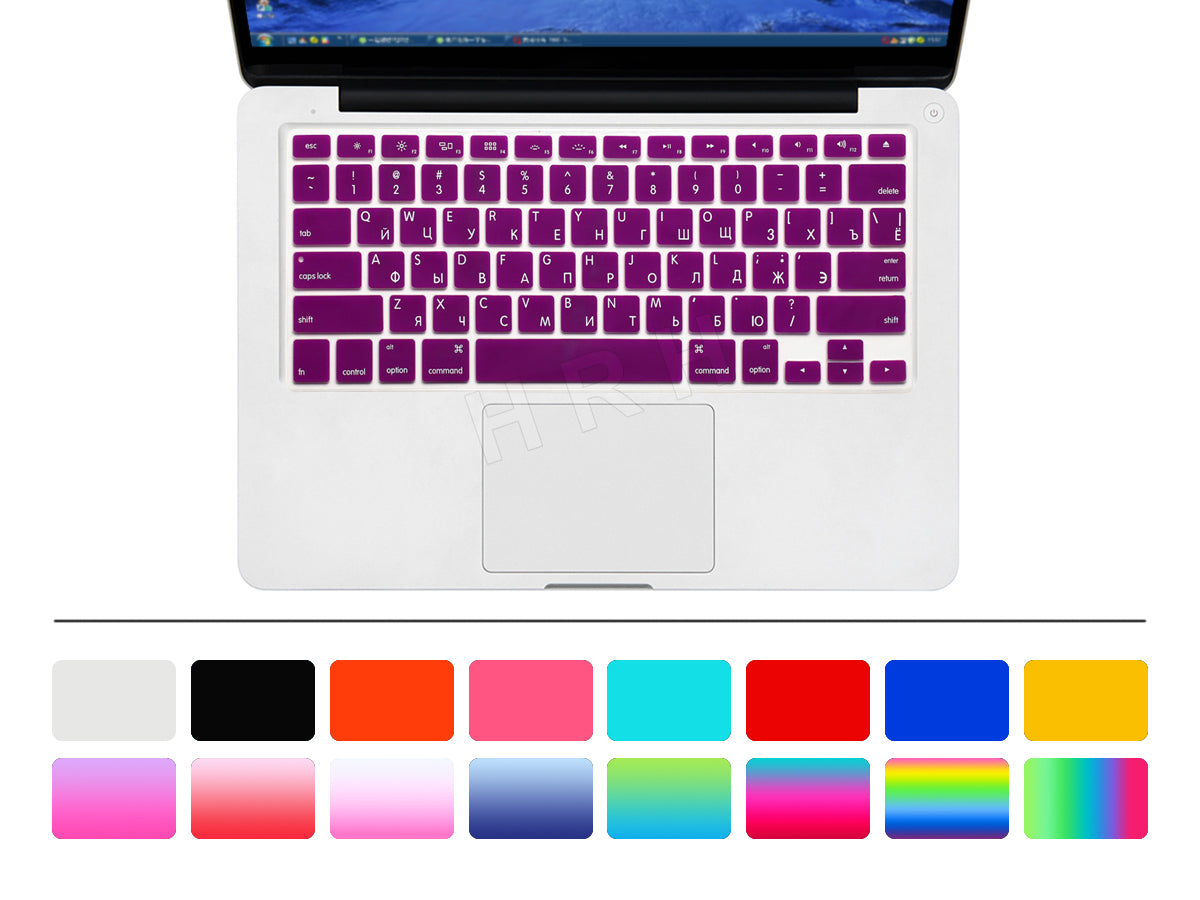 Premium Tastaturschutz-Skin für Macbook Air/Pro/M3/M2/M1: 16,14,13-inch | 2024/2023/2022/2020 Series  Hochwertige Tastatur-Abdeckung