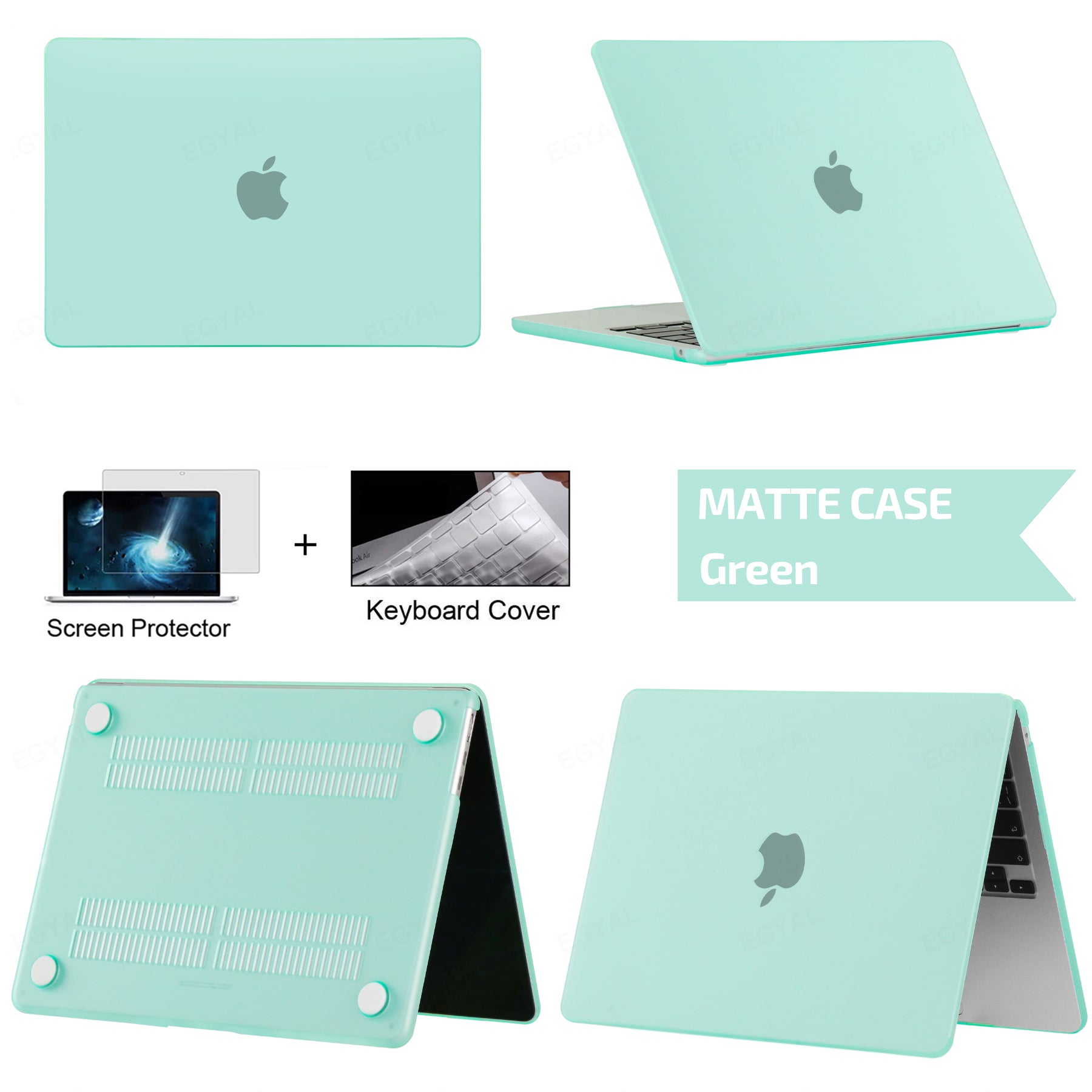 Hochwertige Ultra Dünne Hartschalen Case - Laptophülle für MacBook Air/Pro/M3/M2/M1: 16,14,13-inch | 2024/2023/2022/2020 Series – Premium Cover