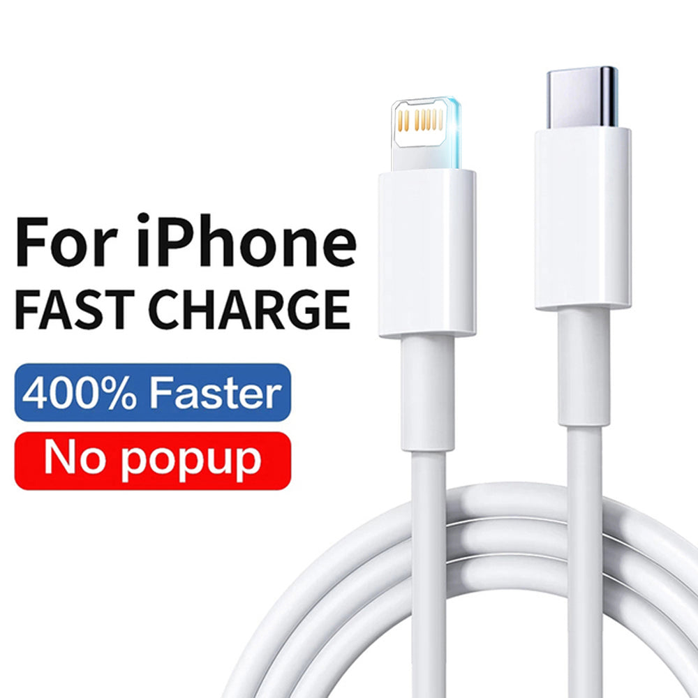 Hochwertiges USB Typ C PD 20W Kabel für Smartphones, Apple iPhone, Samsung, iOS & Android | Prämie Schnelle USB C Kabel für iPhone, Typ C Ladekabel