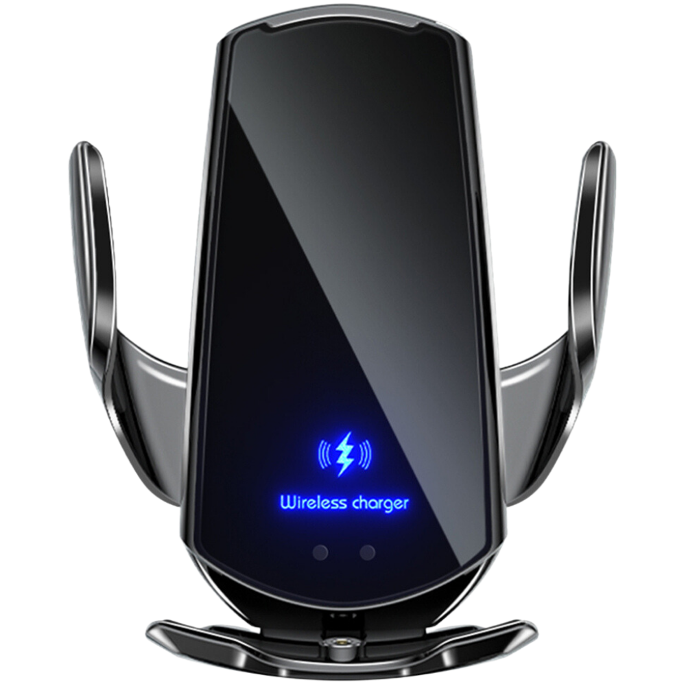 Autodrahtloses Telefon 30W Schnellladegerät | Premium USB Typ-C mit magnetischem Infrarotsensor, LED-Anzeige & Autohalterung