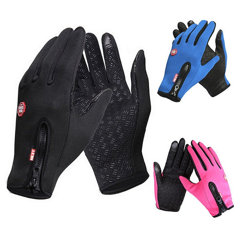 Premium Touchscreen-Warme Handschuhe: Outdoor, Radfahren, Motorrad, Sport, Fitness - Wasserdicht, Winddicht, Rutschfest - Winter Ski-Handschuhe Smartphone, Laptop, Tablet, PC, Apple iPhone, iPad, MacBook, iOS, Android, Samsung