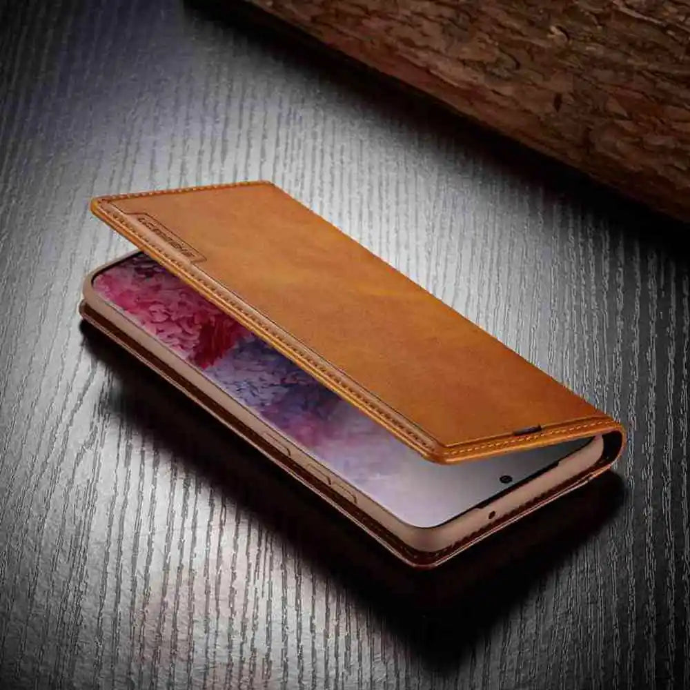 High-Quality Leather Flip Cover Wallet with Magnetic Closure and SIM Card Slot iPhone Case |Compatible with Full Protection and Camera Lens Cover for Apple iPhone 16/15/14/13/12 Pro Max Plus Mini | Armor Phone Case  Wallet Protective Cover