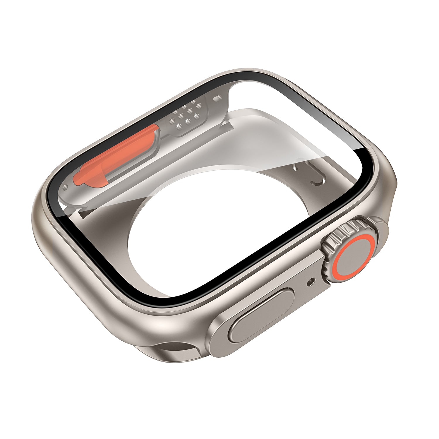 Premium Displayschutzfolie & Cover Hülle für Apple Watch 44mm 45mm 40mm 41mm - Robustes PC-Front & Rückseitenstoßstangengehäuse für iWatch Serie 10/9/8/7/6/5/4/3/2/1 & Ultra 2/1, SE: 2024, 2023, 2022, 2021, 2020, 2019, 2018, 2017, 2016,