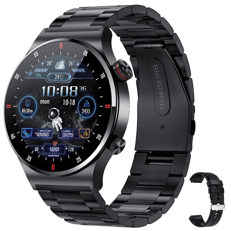 Premium Exklusive Smartwatch: Ideal für Sport, Business & Lifestyle | EKG, AMOLED HD, Bluetooth, GPS, Herzfrequenz | Limitierte Edition