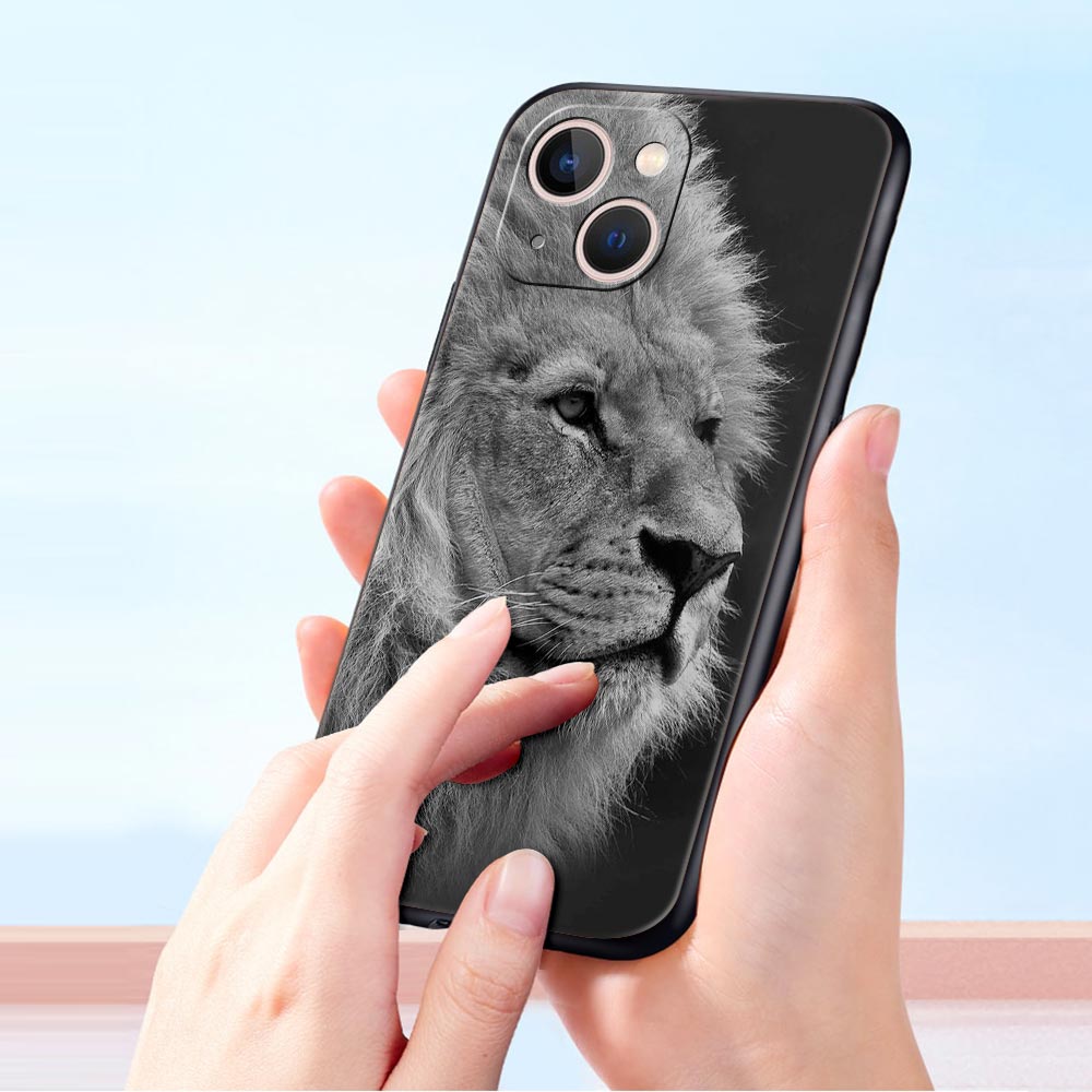 Premium iPhone Case with Animal Designs: Wolf, Dog, Cat, Bird, Lion, Tiger | MagSafe-Compatible Case with Camera Lens Protector | Premium Hardcase for Apple iPhone 16/15/14/13/12 Pro Max Plus Mini | Shockproof Phone Case & Heavy Duty Cover