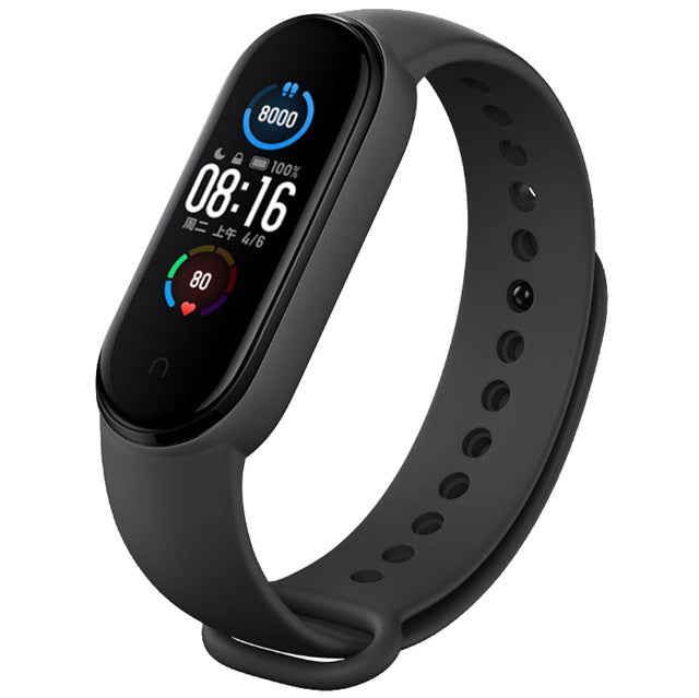 Hochwertiges Silikon-Armband für Xiaomi Mi Band 7, 6, 5, 4, 3 | Uhrenarmband für Mi Band 3/4, Band 5, Band 6 | Smartwatch