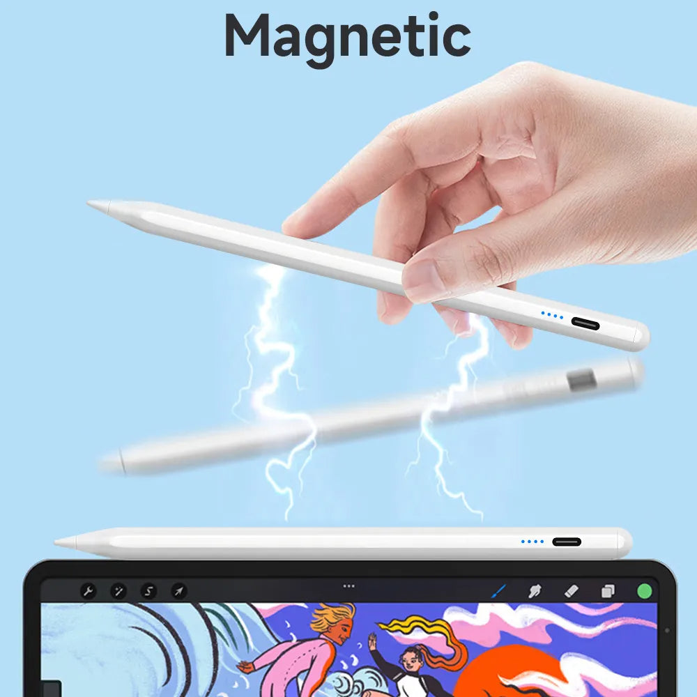 Premium Universal-Stylus: Touchstift für iPad/Pro/Air/Mini: 10/9/8/7/6/5/4/3 Series: Tablet, Laptop & Handy, kompatibel mit Apple iPhone, MacBook, iPad, Xiaomi, Huawei, iOS, Android & Windows - Präziser Eingabestift