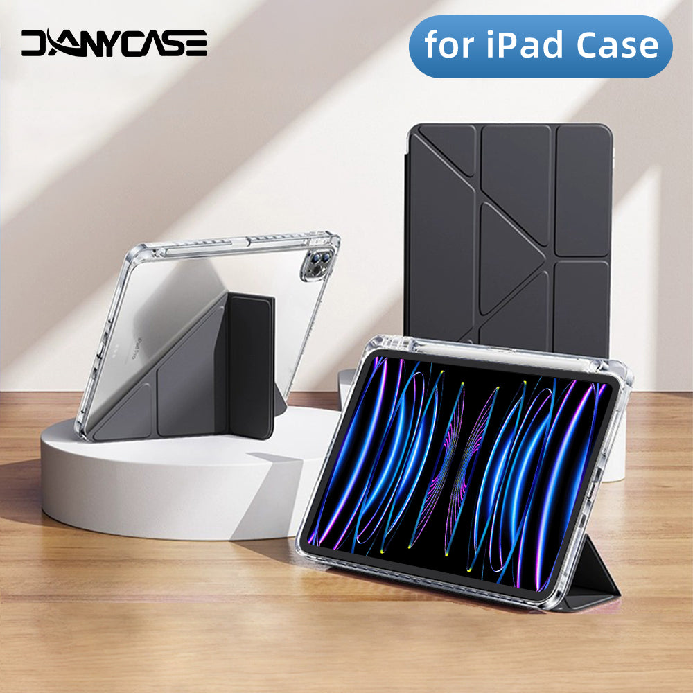 Premium Apple iPad Pro 11 und 12,9 Hülle – Magnetische Case Schutzhülle für iPad/Pro/Air/Mini: 10/9/8/7/6/5/4/3 Series |  Cover Unterstützung mit Stifthalter