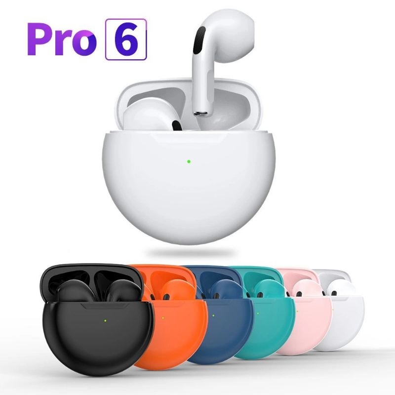 Premium AirPods Pro Design TWS Kopfhörer: Bluetooth Wireless Earphones – Lifestyle & Sport Headset, Stereo Mini-Ohrhörer mit Fingerabdruck-Touchsteuerung für Apple iPhone 16/15/14/13/12 Pro Max Plus Mini, Samsung und Android – Sport-Ohrhörer