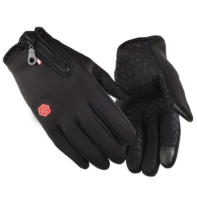 Premium Touchscreen-Warm Gloves | Outdoor, Cycling, Motorcycle Riding - Waterproof, Windproof, Non-Slip - Winter Ski Gloves Smartphone, Laptop, Tablet, PC, Apple iPhone, iPad, MacBook, iOS, Android, Samsung