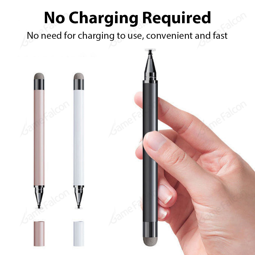 Premium Universal 2-in-1 Stift für iPad/Pro/Air/Mini: 10/9/8/7/6/5/4/3 Series: iOS & Android: Kapazitiver Touch-Pen für Zeichnungen auf iPad, Samsung, Xiaomi Tablets | Limitierte Auflage