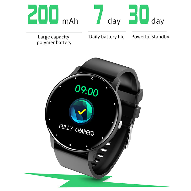 Premium Smartwatch für Männer: Health & Fitness Tracker, Touchscreen, Bluetooth-Anruf, Herzrhythmus, Puls, EKG, Sportfunktionen, IP67 Wasserdicht, für Android & Apple iOS, inkl. Box | Limitierte Auflage