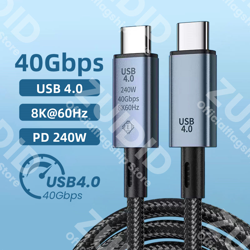 Premium Essager USB Typ C zu USB C Kabel 100W/5A PD Schnelllade-Ladegerät Draht für Smartphones, Apple iPhone, Samsung, iOS & Android MacBook Xiaomi 2M Typ-C USBC Kabel