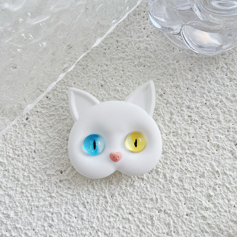 Luxury Air Sac Telefon Halter Griptok Kawaii 3D Katze Handy Finger Ring | Stand Grip Tok Handy Zubehör  iPhone | Stylischer