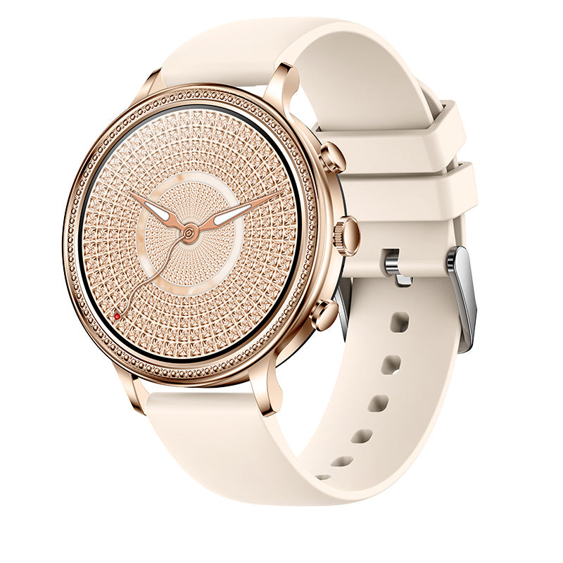 Luxury Lige Luxus Smartwatches für Frauen Bluetooth Anruf Telefon Gesundheitsmonitor Sport Smartwatch Geschenk | Limitierte 