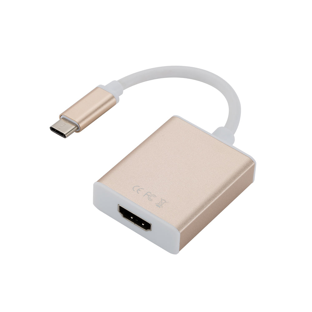 3-in-1 USB-C Hub: Typ-C zu HDMI Splitter, Hochwertige USB 3.0 Dockingstation für MacBook Air/Pro/M3/M2/M1: 16,14,13-inch | 2024/2023/2022/2020 Series - USB-C zu HDMI Hub