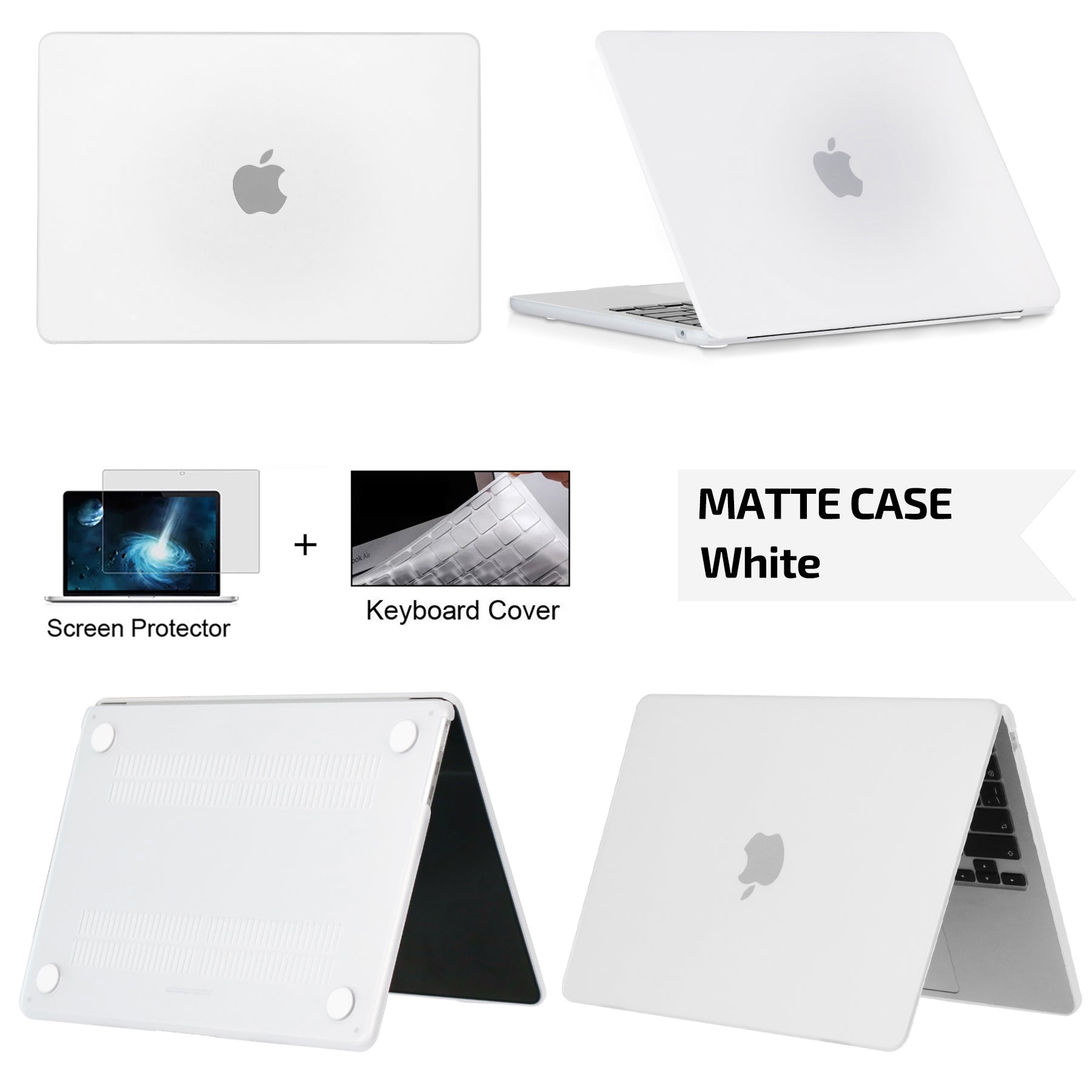 Hochwertige Ultra Dünne Hartschalen Case - Laptophülle für MacBook Air/Pro/M3/M2/M1: 16,14,13-inch | 2024/2023/2022/2020 Series – Premium Cover