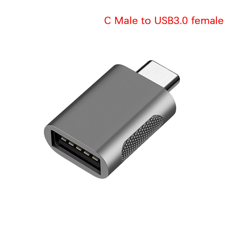 Premium USB-C zu USB 3.0 Adapter, USB Typ-C Buchse USB Stecker für Macbook Air/Pro/M3/M2/M1: 16,14,13-inch | 2024/2023/2022/2020 Series  Laptop, iPad Pro, iPhone und Typ-C Geräte – Datenübertragung