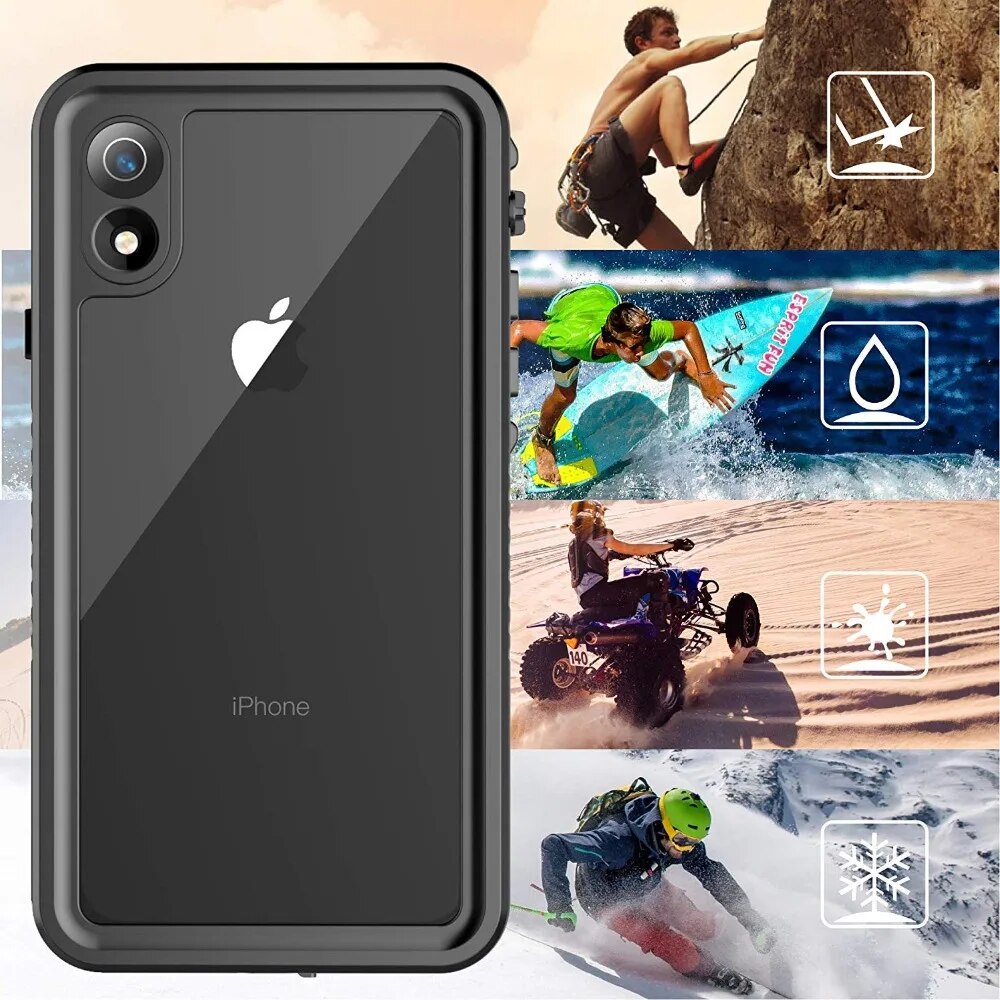 Premium versiegelte IP68 Unterwasserhülle, MagSafe, Abdeckung iPhone Case