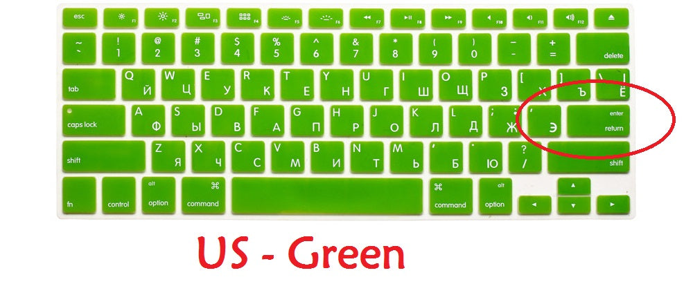 Premium Tastaturschutz-Skin für Macbook Air/Pro/M3/M2/M1: 16,14,13-inch | 2024/2023/2022/2020 Series  Hochwertige Tastatur-Abdeckung