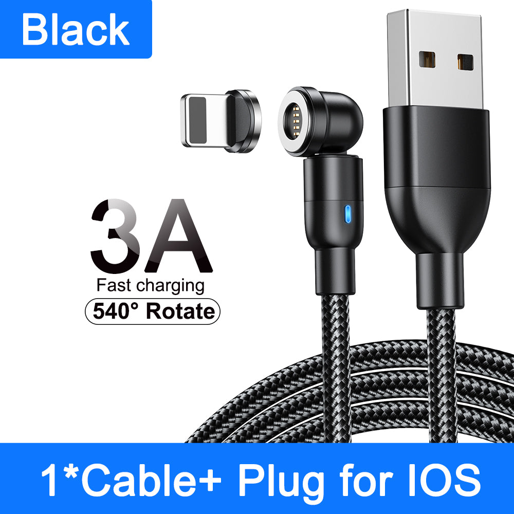 Premium USB Type C Cable for iOS, Smartphones, Apple iPhone, Samsung, iOS & Android, Laptop, MacBook, iPad,Huawei, Xiaomi - 3A Fast Charging Cable, Type-C Charger Data Cable