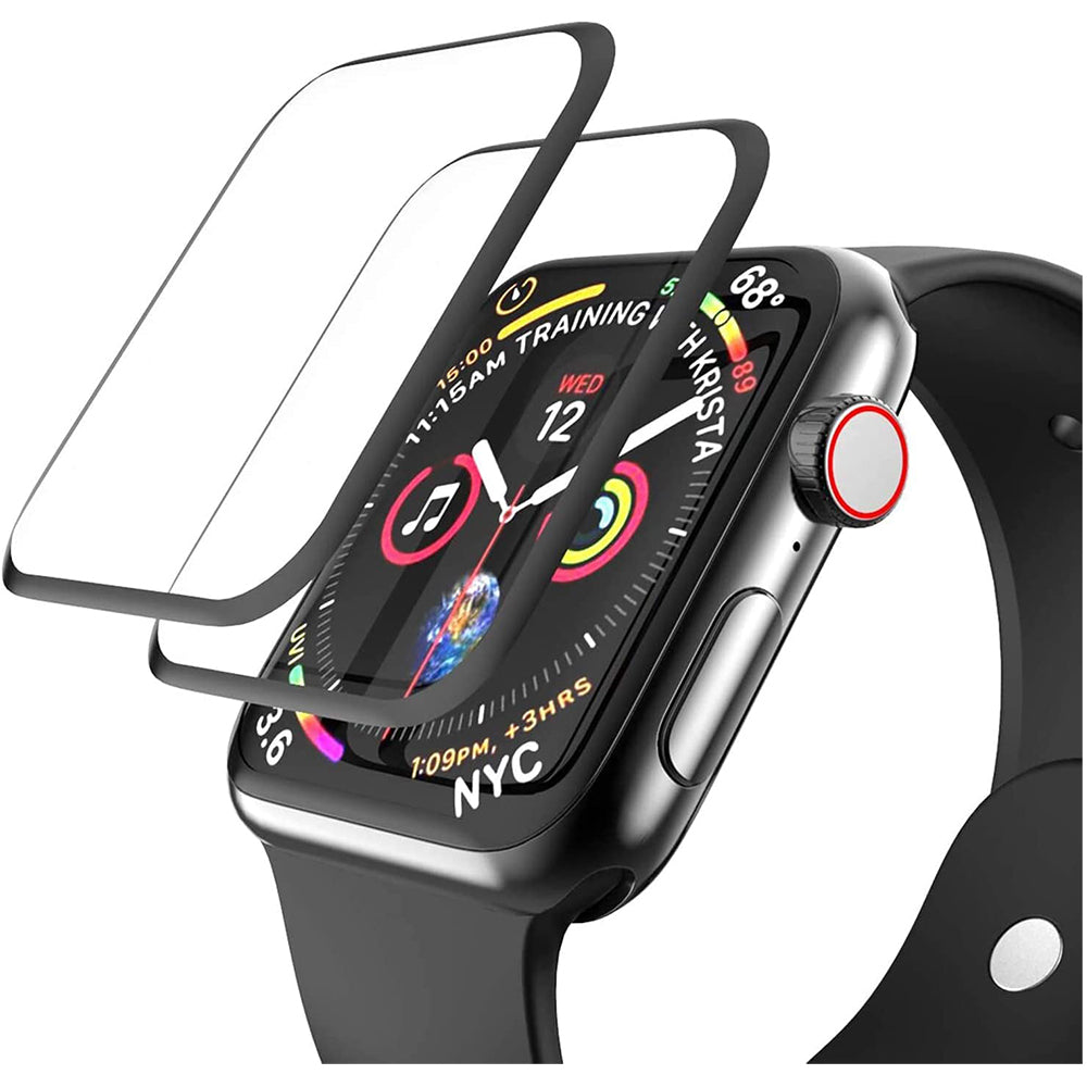 Hochwertige Keramikfolie für Apple Watch Ultra 49mm 45mm 41mm | Displayschutzfolie für Apple Watch10/9/8/7/6/5/4/3/2/1 & Ultra 2/1, SE: 2024, 2023, 2022, 2021, 2020, 2019, 2018, 2017, 2016SE, 44mm 40mm, 9HD Weiches Glas