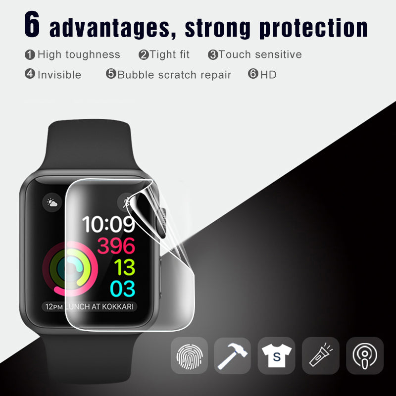 Premium Soft Hydrogel Displayschutzfolie für Apple Watch - Phone Heaven Zone