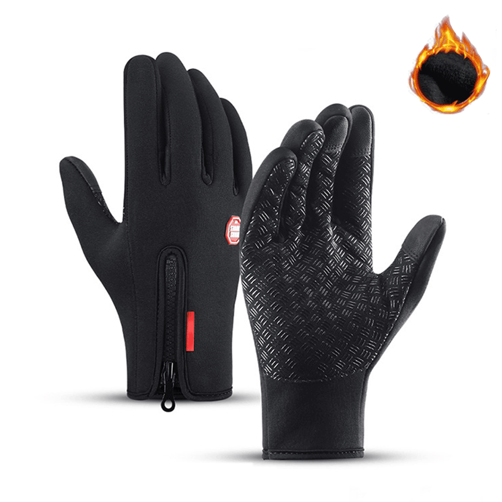 Premium Touchscreen-Warm Gloves | Outdoor, Cycling, Motorcycle Riding - Waterproof, Windproof, Non-Slip - Winter Ski Gloves Smartphone, Laptop, Tablet, PC, Apple iPhone, iPad, MacBook, iOS, Android, Samsung