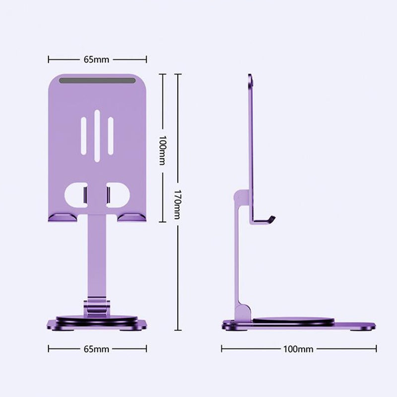 High-Quality Universal Stand: Tablet & Phone Holder for Apple iPad Pro 11, 10th, 10.2, 7th-9th Gen, Xiaomi, Samsung, Smartphones, Apple iPhone, Samsung, iOS & Android