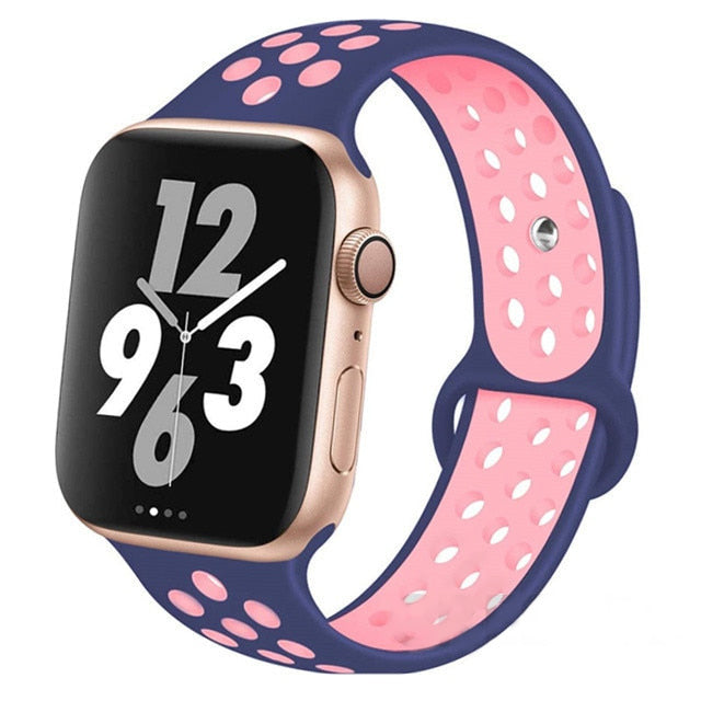 Premium Silikonarmband für Apple Watch