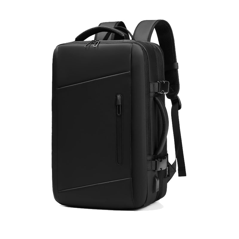 High-quality classic men's business backpack: expandable USB pocket, large capacity, waterproof & stylish MacBook Air/Pro/M3/M2/M1: 16,14,13-inch | 2024/2023/2022/2020 Series