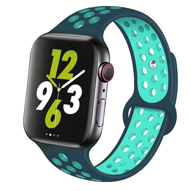 Premium Silikonarmband für Apple Watch