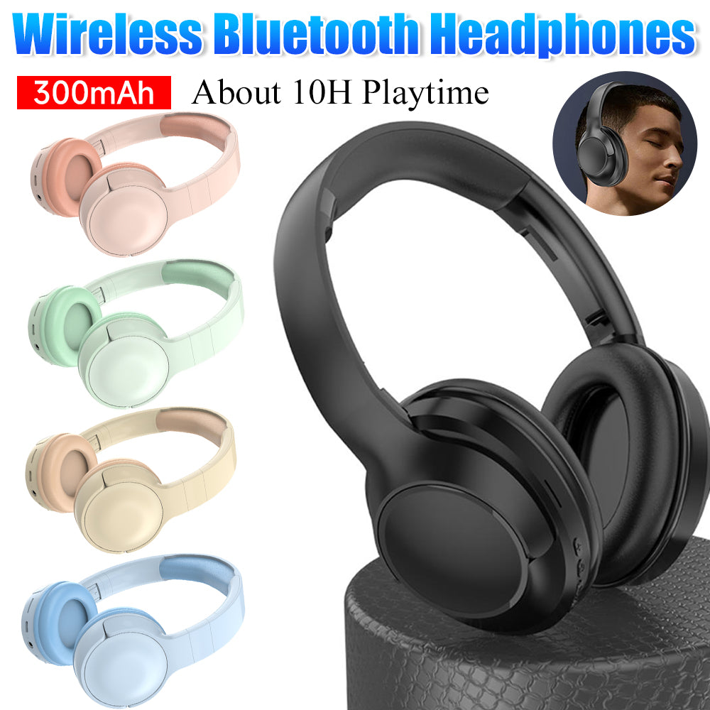 Hochwertiger Gaming-Kopfhörer: Dual-Mode Headset, Wireless Bluetooth 5.3, faltbar, für Sport, Gaming & Musik | Kompatibel mit Apple iPhone 16/15/14/13/12/11 Pro Max Plus Mini, Android, Samsung