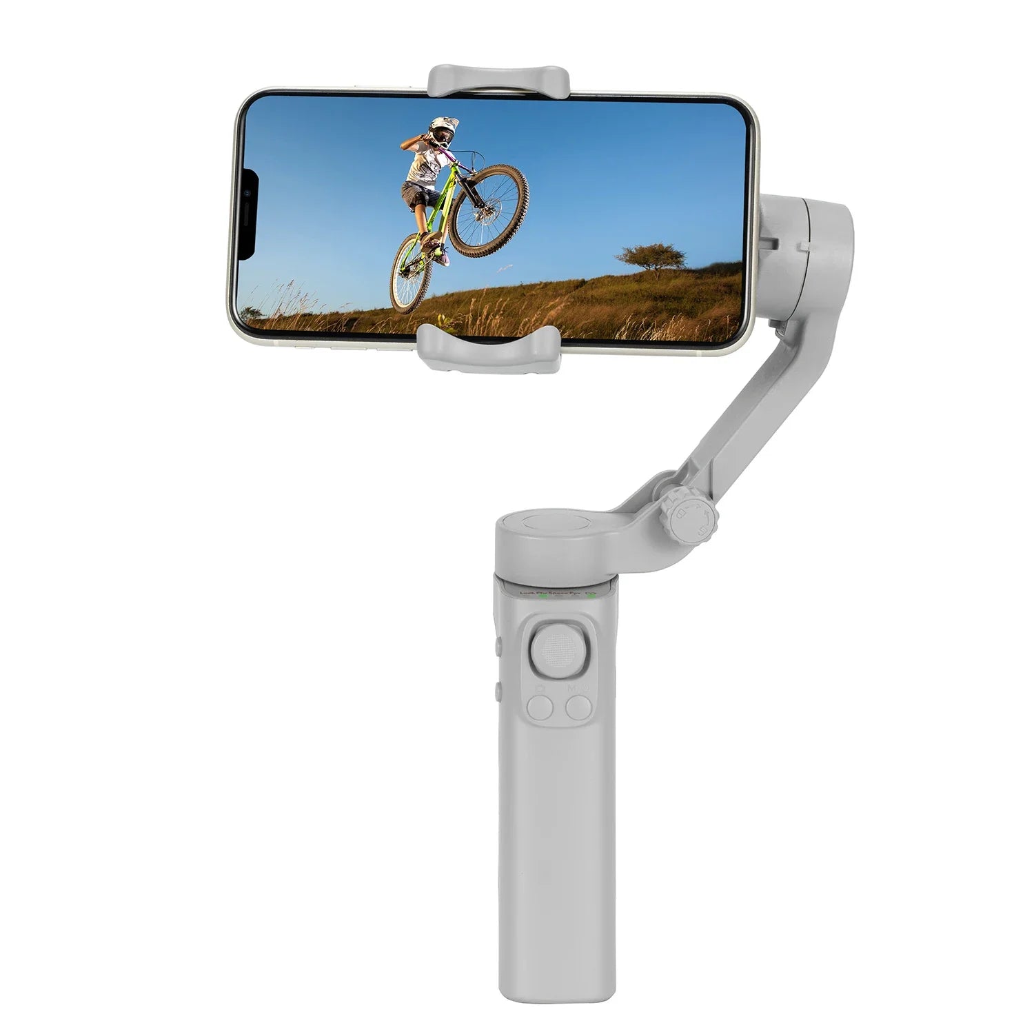 3-Axis Foldable Handheld Gimbal Stabilizer for Smartphones | Anti-Shake Video Recording for iPhone & Android Smartphones, Apple iPhone, Samsung, iOS & Android Vlogs