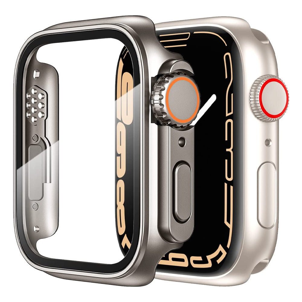 StarGuard - Premium PC-Firmencover für Apple Watch Upgrade Ultra 10/9/8/7/6/5/4/3/2/1 & Ultra 2/1, SE: 2024, 2023, 2022, 2021, 2020, 2019, 2018, 2017, 2016